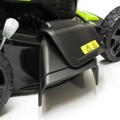 Газонокосилка аккумуляторная Greenworks Арт. 2506807UB, 40V, 46см, самоходная, бесщеточная, c 1хАКБ 4 Ач и ЗУ