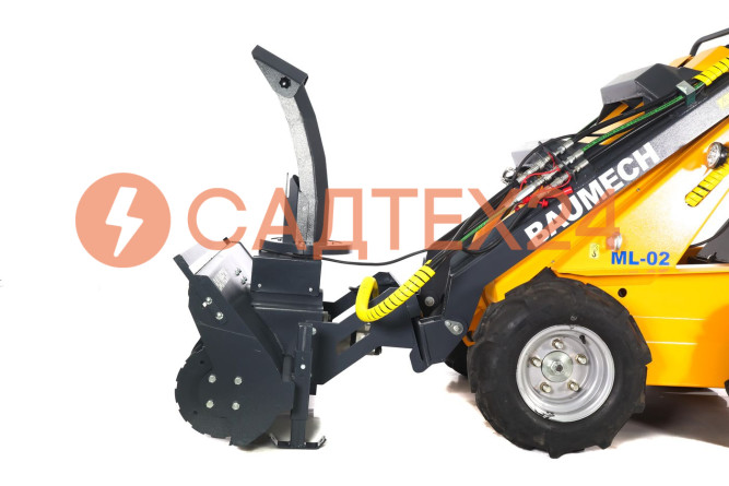 Мини-погрузчик BAUMECH ML-02, дв.Zongshen GB460E + роторный снегоуборщик 110 см