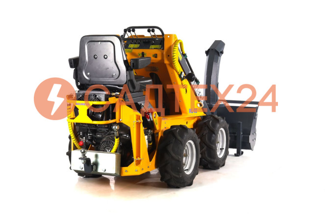 Мини-погрузчик BAUMECH ML-02, дв.Zongshen GB460E + роторный снегоуборщик 110 см