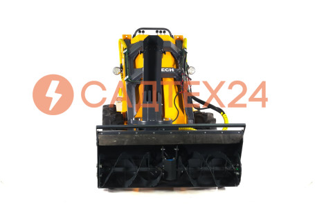 Мини-погрузчик BAUMECH ML-02, дв.Zongshen GB460E + роторный снегоуборщик 110 см