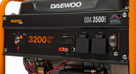 Бензогенератор Daewoo GDA 3500E