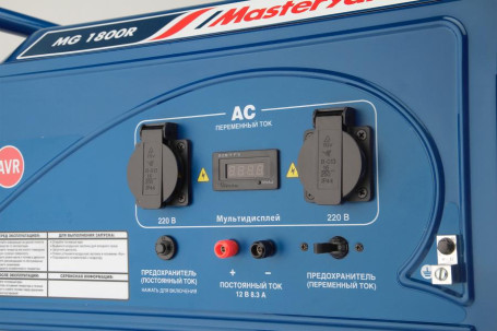 Бензогенератор MasterYard MG 1800R