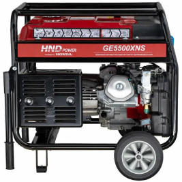 Бензогенератор HND GE 5500 XNS