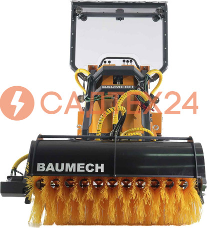 Мини-погрузчик BAUMECH ML-02 Pro, дв.Zongshen GB750 инж. + гидравл.щётка 115см + каркас безопасн