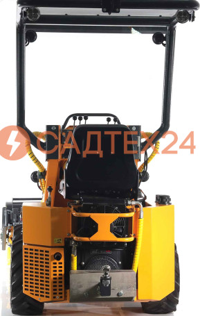 Мини-погрузчик BAUMECH ML-02 Pro, дв.Zongshen GB750 инж. + гидравл.щётка 115см + каркас безопасн