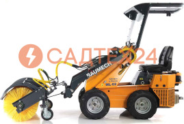 Мини-погрузчик BAUMECH ML-02 Pro, дв.Zongshen GB750 инж. + гидравл.щётка 115см + каркас безопасн