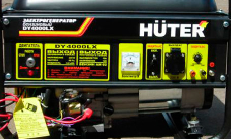 Бензогенератор Huter DY4000LX