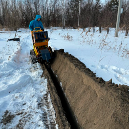 Траншеекопатель Baumech ТКС1 с дв. Zongshen GB750 EFI V-Twin инж