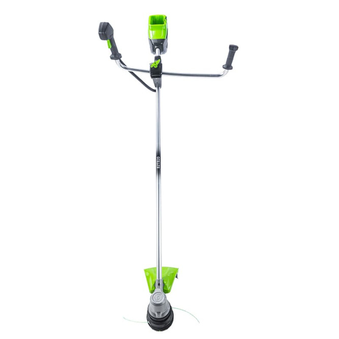 Триммер аккумуляторный Greenworks Арт. 2110707UA, 82V, 45 см, бесщеточный, с 1хАКБ 2,5 Ач. и ЗУ