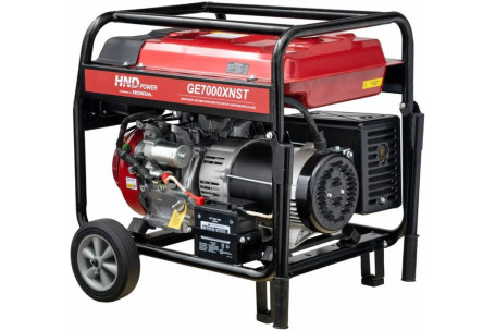 Бензогенератор HND GE 7000 XNST