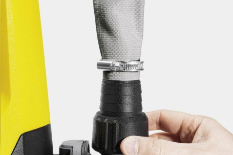 Плоский шланг с хомутом 30-40мм для погружных насосов Karcher 2.997-100.0