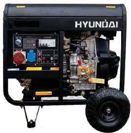 Электростанция дизельная Hyundai DHY6000LE старая модификация