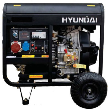 Электростанция дизельная Hyundai DHY6000LE старая модификация