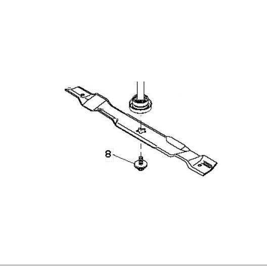 Нож 38" для трактора Husqvarna 5321939-57