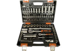 Набор инструментов Вихрь АВТО, 1/2" , 1/4" , CrV, в кейсе 94 предм