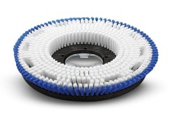 Дисковая щетка 430мм средне мягкая бело-голубая для чистки ковров Karcher 6.369-896.0