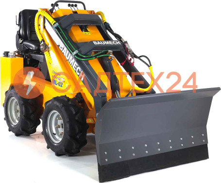 Мини-погрузчик BAUMECH ML-02 Pro, дв.Zongshen GB750 инж. + гидравлический отвал 120см