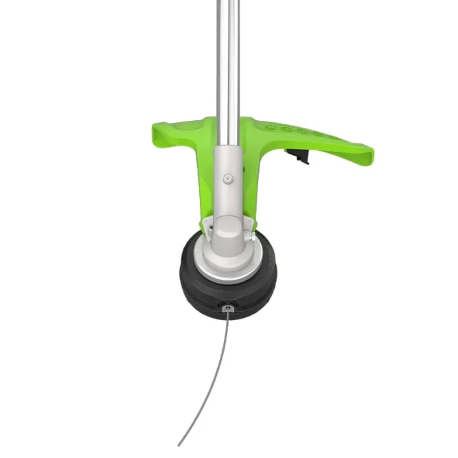 Триммер аккумуляторный Greenworks TB201H, 82V, 2,0 кВт, 46 см, c трехлопастным ножом и кусторезом, бесщеточный, с 1хАКБ 5 Ач и ЗУ