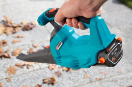 Электрический аккумуляторный воздуходув GARDENA AccuJet 18-Li 09335-20.000.00