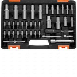 Набор инструментов Вихрь, 1/2", 1/4", CrV, в кейсе 108 предм
