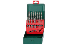 Набор сверел по металлу Metabo HSS-G 1-10мм (19шт) 627153000