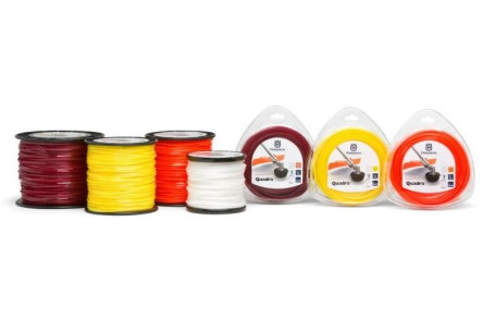 Корд триммерный 3,0мм/240м квадратный Quadra красный HUSQVARNA 5908464-06