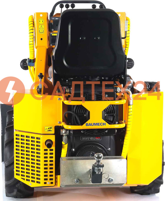 Мини-погрузчик BAUMECH ML-02 Pro, дв.Zongshen GB750 инж. + ковш для снега 120 см