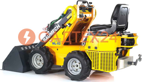 Мини-погрузчик BAUMECH ML-02 Pro, дв.Zongshen GB750 инж. + ковш для снега 120 см