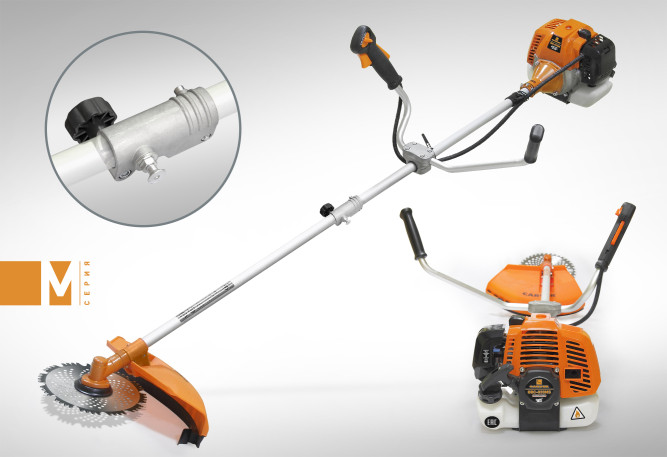 Бензиновая коса 2x-тактная Carver GBC-033MS