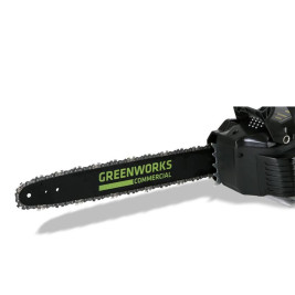 Цепная пила аккумуляторная Greenworks Арт. 2007507UA, 82V, 46 см, бесщеточная, с 1хАКБ 2.5 Ач. и ЗУ