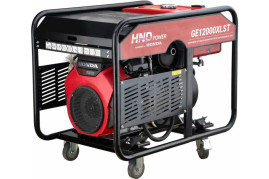 Бензогенератор HND GE 12000 XLST