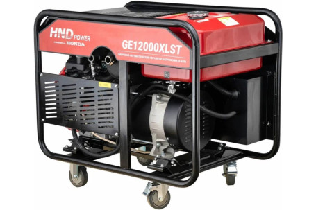 Бензогенератор HND GE 12000 XLST