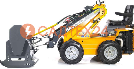 Мини-погрузчик BAUMECH ML-02 Pro, дв.Zongshen GB750 инж. + мульчер 110см