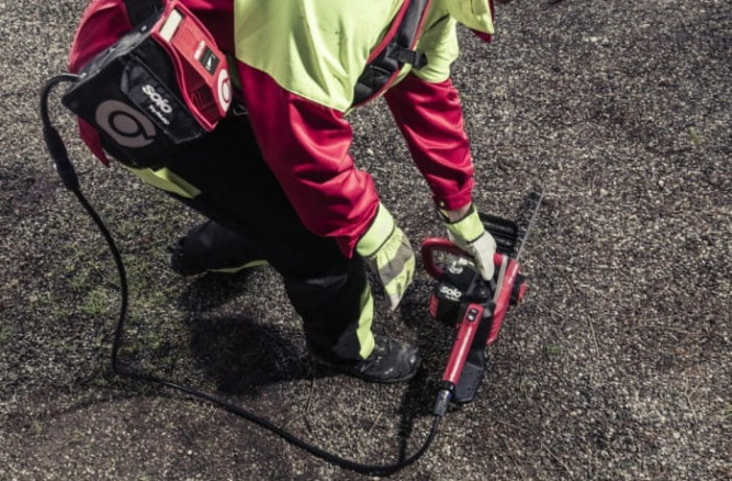 Пила аккумуляторная solo by AL-KO CS 4235