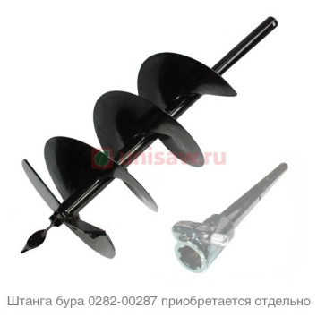 Бур однозаходный (шнек) Oleo-Mac 30х85 см, для MTL85R