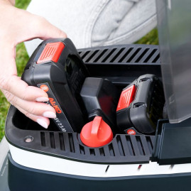 Газонокосилка аккумуляторная AL-KO 3.22 Li BO FLEX Easy SET