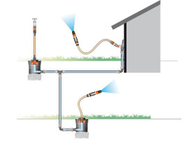 Колонка водозаборная GARDENA 08250-20.000.00