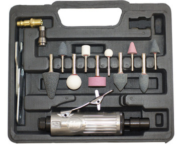 Пневмошлифмашина прямая с набором оснастки FUBAG GL170/25000