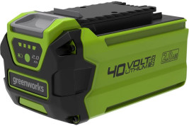 Цепная пила аккумуляторная Greenworks Арт. 2007807UA, 40V, 30 см,  с 1xАКБ 2Ач и ЗУ