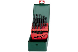 Набор сверел по металлу Metabo HSS-R 1-13мм (25шт) 627152000