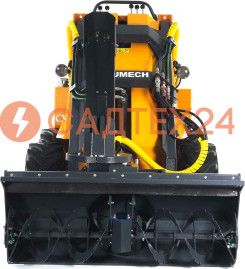 Мини-погрузчик BAUMECH ML-02 Pro, дв.Zongshen GB750 инж.+ роторный снегоуборщик 110 см