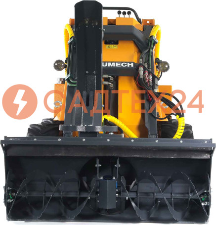 Мини-погрузчик BAUMECH ML-02 Pro, дв.Zongshen GB750 инж.+ роторный снегоуборщик 110 см