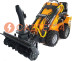 Мини-погрузчик BAUMECH ML-02 Pro, дв.Zongshen GB750 инж.+ роторный снегоуборщик 110 см
