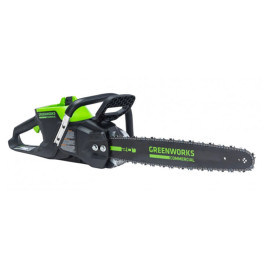 Цепная пила аккумуляторная Greenworks Арт. 2008307UA, 82V, 51 см, бесщеточная, с 1хАКБ 2.5 Ач. и ЗУ