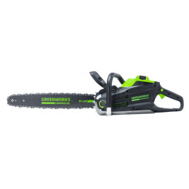 Цепная пила аккумуляторная Greenworks Арт. 2008307UA, 82V, 51 см, бесщеточная, с 1хАКБ 2.5 Ач. и ЗУ