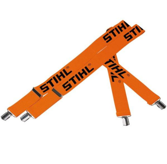 Подтяжки оранжевые 130см для брюк с поясом STIHL 00008841512