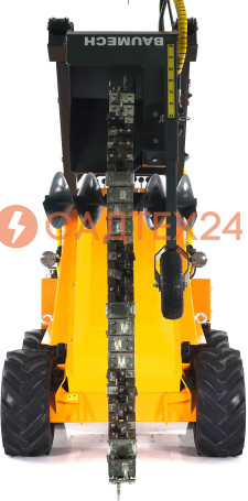 Мини-погрузчик BAUMECH ML-02 Pro, дв.Zongshen GB750 инж. + траншеекопатель 90 см