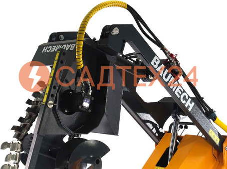 Мини-погрузчик BAUMECH ML-02 Pro, дв.Zongshen GB750 инж. + траншеекопатель 90 см
