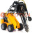 Мини-погрузчик BAUMECH ML-02 Pro, дв.Zongshen GB750 инж. + траншеекопатель 90 см