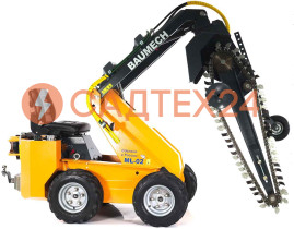 Мини-погрузчик BAUMECH ML-02 Pro, дв.Zongshen GB750 инж. + траншеекопатель 90 см